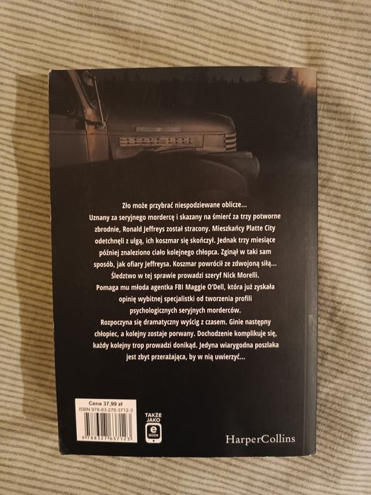 książka Alex Kava dotyk zła