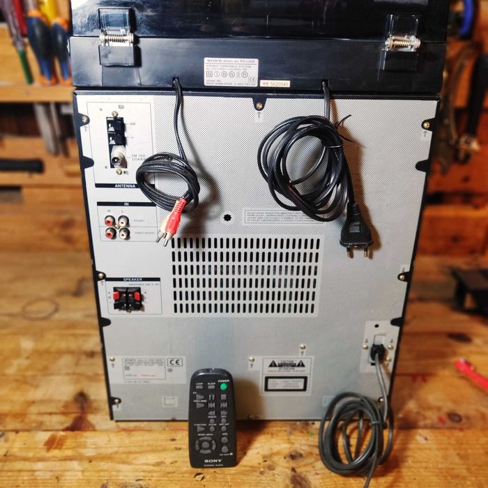 clássico hifi dos anos 90 sony lbt-n255