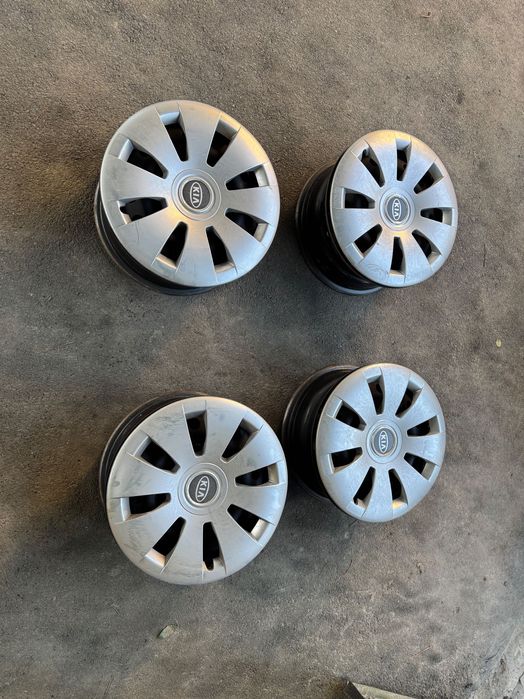 Диски металеві (штамповки) r16  від  KIA CЕЕD та ковпаки