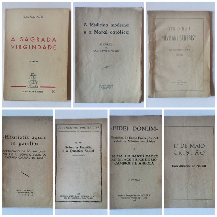 Diversos opusculos de SS Pio XII