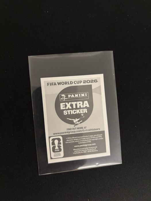 Vinicius Júnior | Brasil | Panini FIFA World Cup 2026 | Extra Sticker Bronze Edition