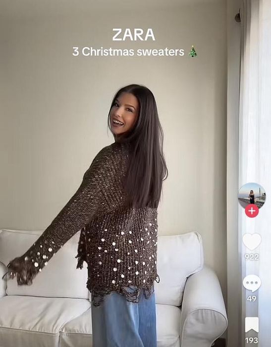 Светр вʼязаний zara зара