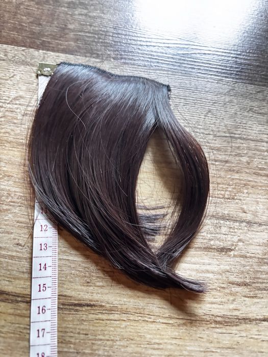 Brązowe  włosy,doczepiane pasma
