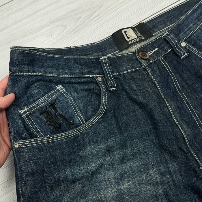 Шорты Vintage Karl Kani карл кани винтаж бегги скейт шорти джинсові