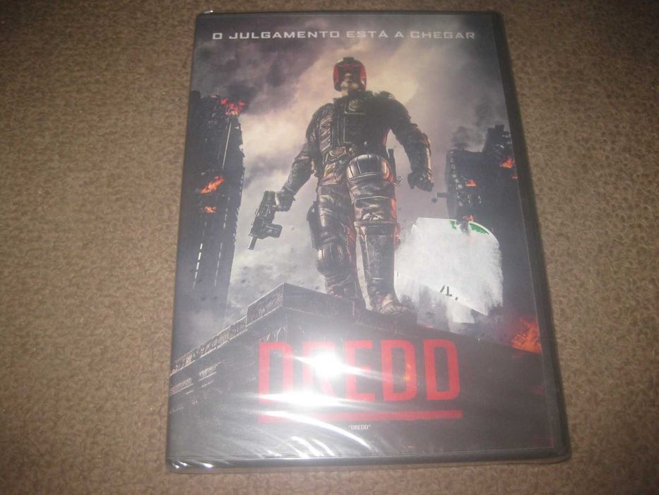 DVD "Dredd" com Karl Urban/Selado/Raro!