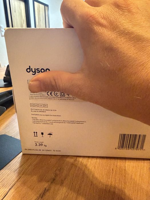 Dyson Airwrap Co-anda 2x straight+wavy