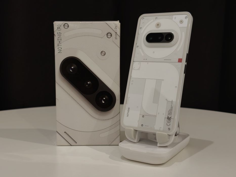 Nothing Phone 3a 12/256GB White (bateria 100%)