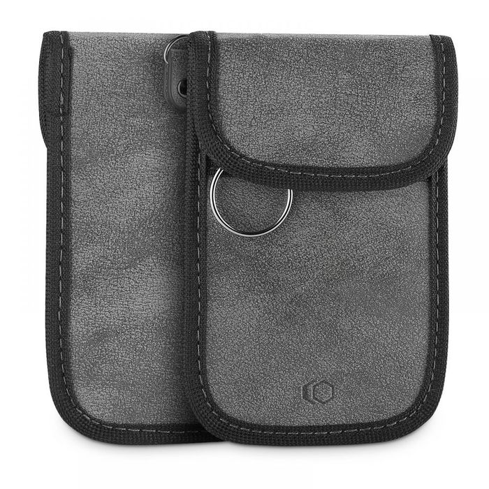 Etui Pokrowiec Blokujący Sygnał Rfid Grey