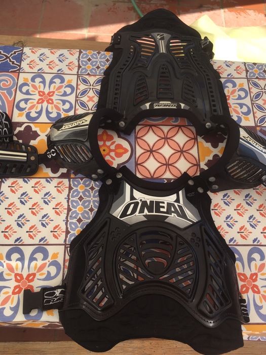 Colete protecao mota oneal impecavel