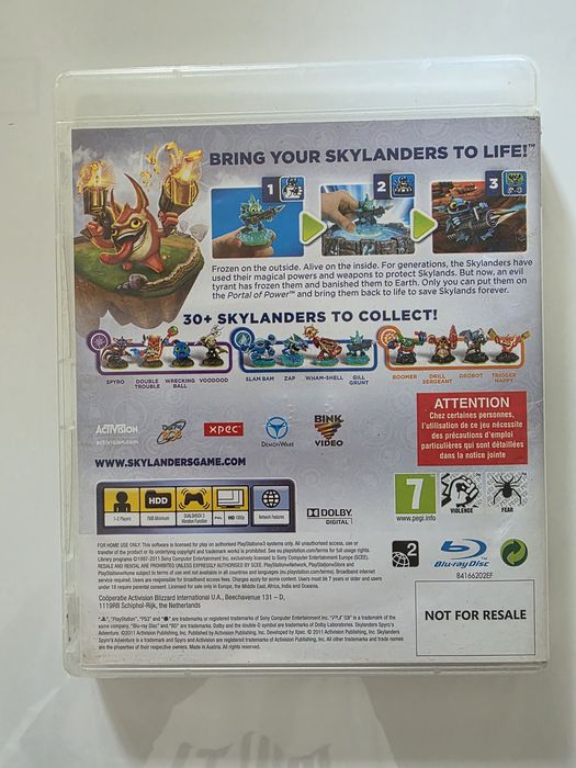 Skylanders spyros adventure playstation  3