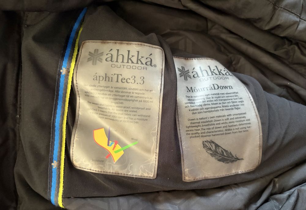 Kurtka Áhkká – XL – wodoodporna i wiatroodporna