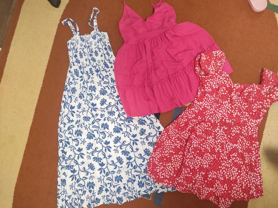 Пакет: Джинси, сукні, Джинсовий комбінезон