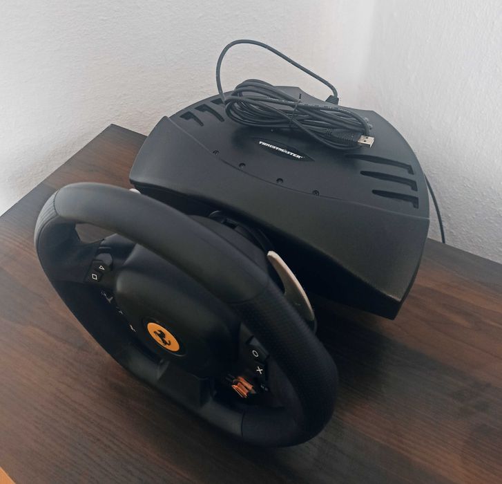 Ігровий комплект кермо та педалі Thrustmaster T80 Ferrari 488 GTB Edition PC/PS4/PS5 Black .