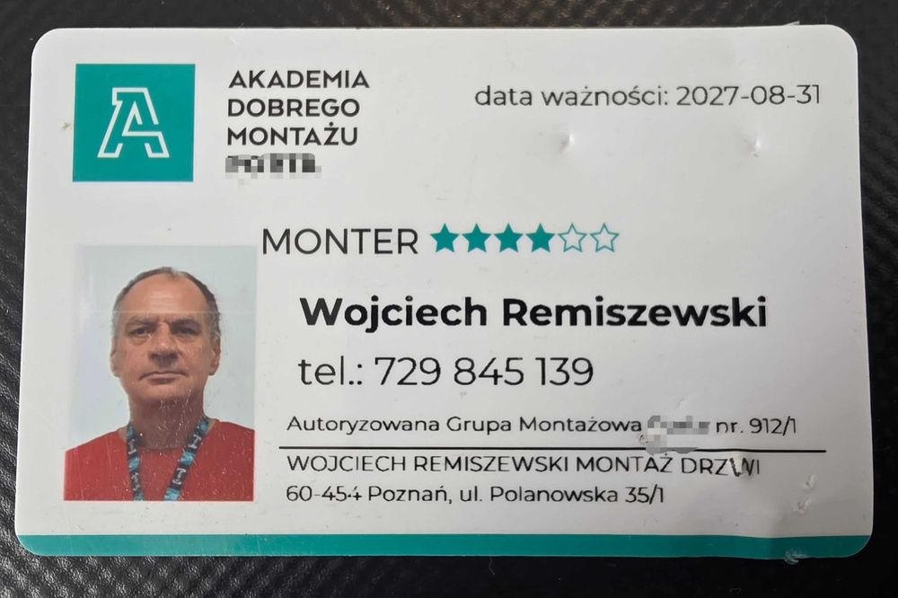 Regulacja i naprawa drzwi i okien
