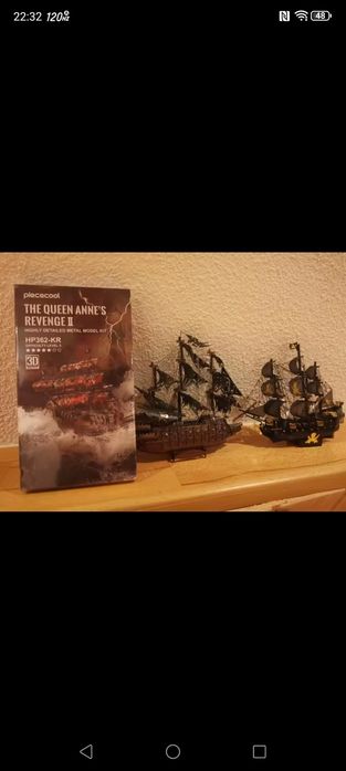 The Black Pearl , The Flying Dutchman 3d. металеві пазли Дешево