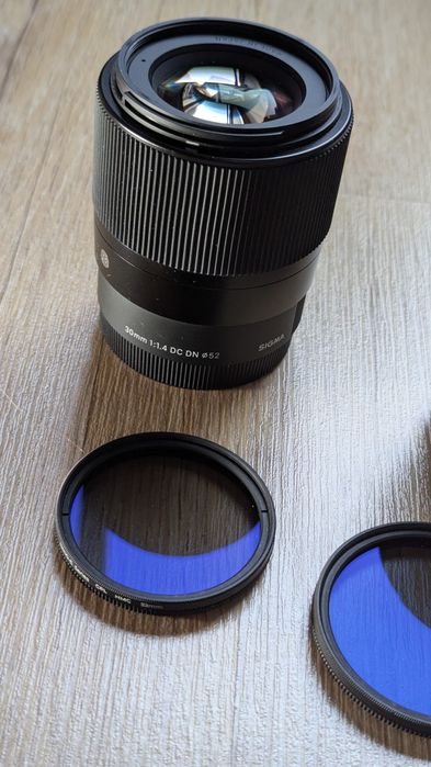 Sigma 30mm f/1.4 DC DN Sony E  | + CPL + VND (K&F) |  foto/video