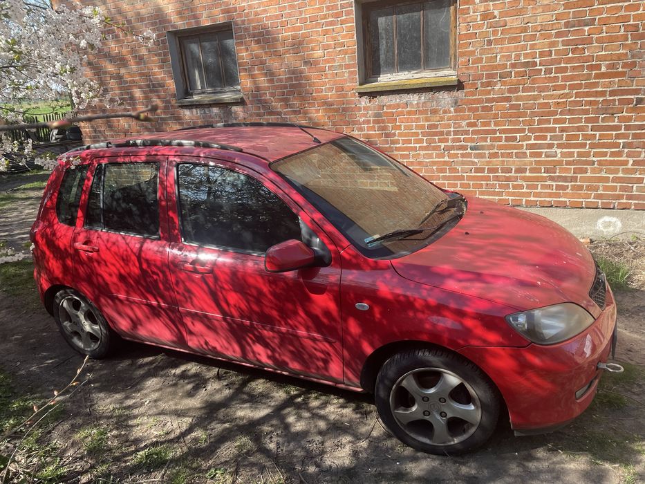Mazda 2 1.6 benzyna bdb stan alu czesci 2004 bez rdzy