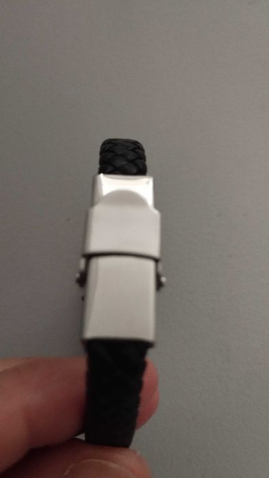 Pulseira aço inoxidável gravação Rafael