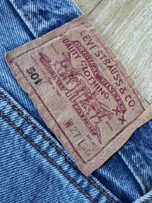 Levis jeans spodnie 501 W27L30
