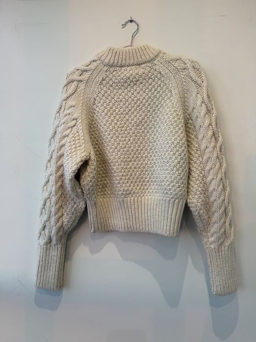 Вязаний теплий укорочений светр  H&M