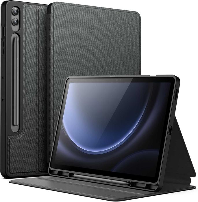 Etui JETech do Samsung Galaxy Tab S9 FE Plus Czarny