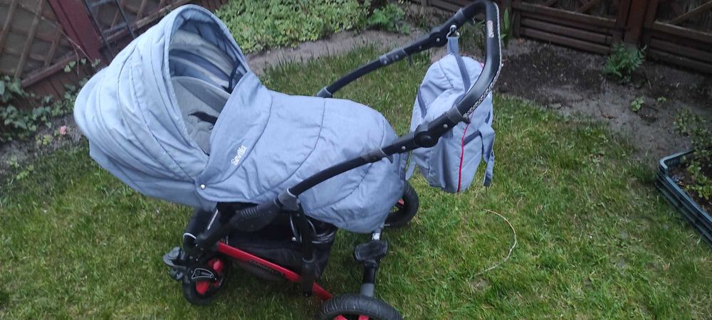 Wózek 3w1 Cmarelo Sevilla Zestaw