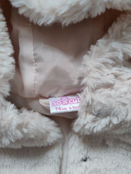 Płaszczyk polarowy rozmiar 74