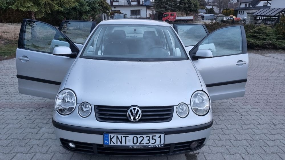 VW Polo IV 1.4 TDI 5D Klimatyzacja Zadbany 4l/100km