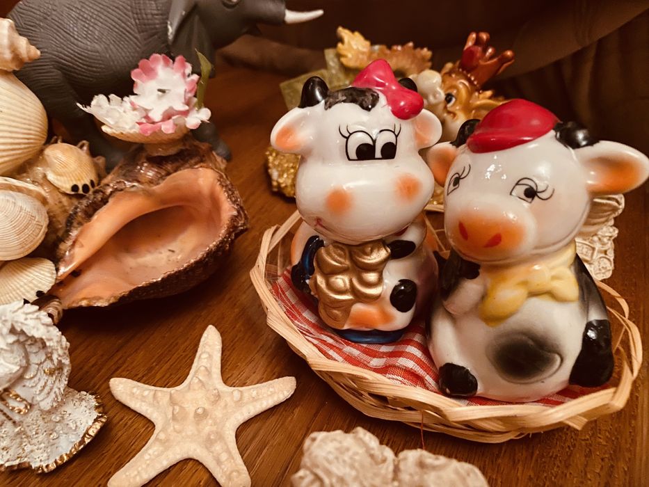 Статуэтки сувениры фигурки керамика бисер