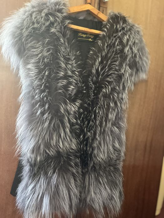 Жилетка зі штучного хутра