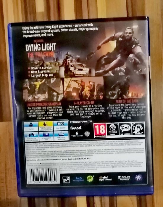 Dying Light The Foolowing gra na PS4