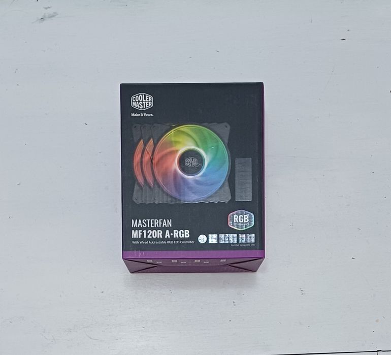 Chłodzenie Masterfan argb 120R x3