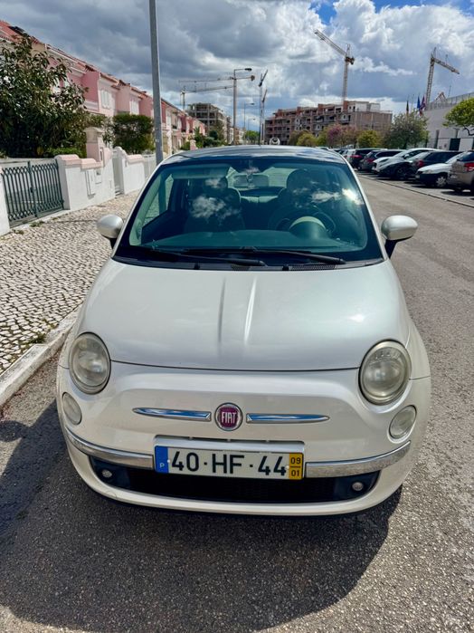 Fiat 500 1.3 Multijet Diesel | 2009 | 133.000 km | AC | Pneus Novos | Inspeção 2027