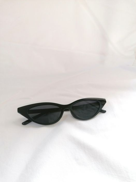Óculos de Sol Pretos Cat Eye