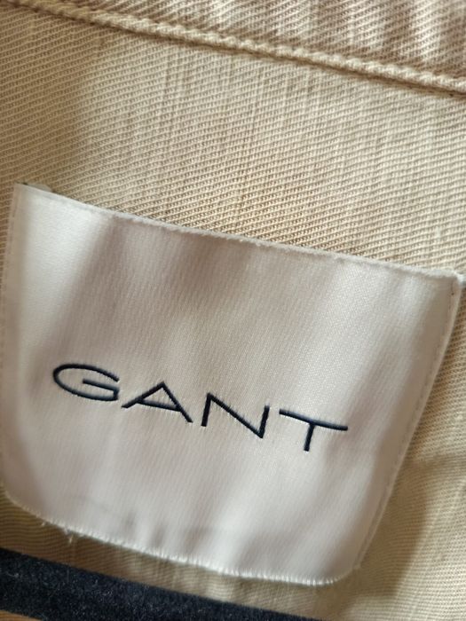 Gant oryginalne len kurtki męskie na lato jak nowe