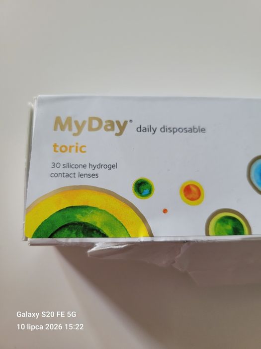Soczewki kontaktowe MyDay -4.25