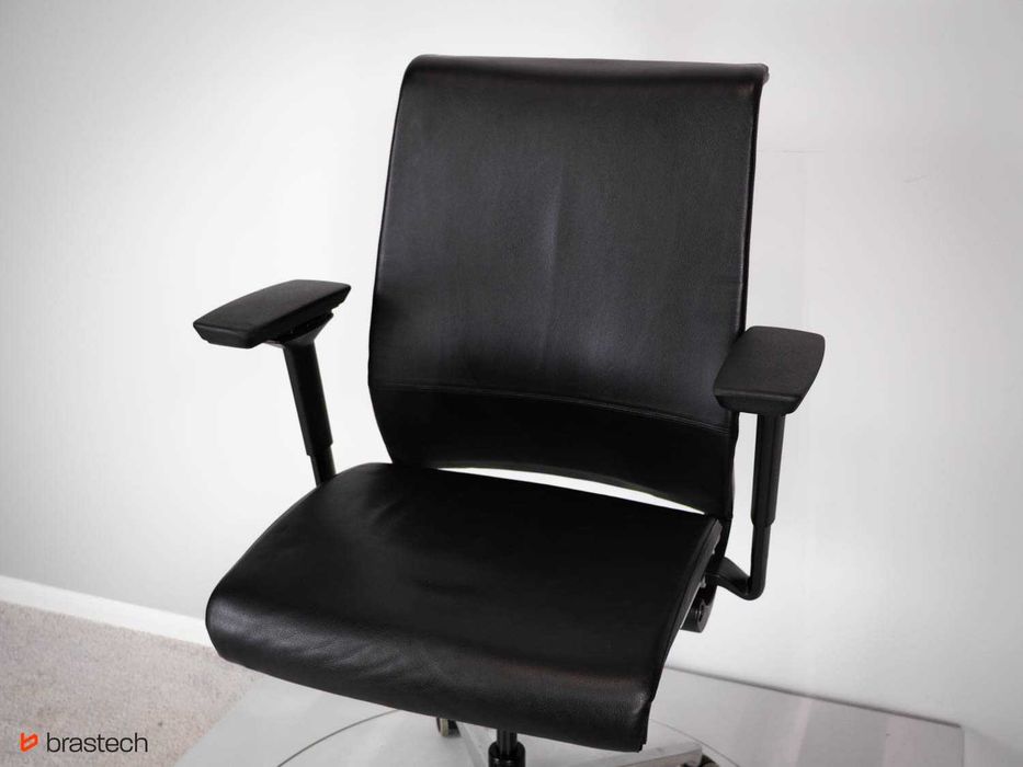 Fotel biurowy Steelcase Think V1 Darmowa Dostawa Skórzany