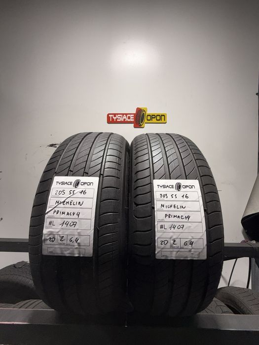 Opona letnia Michelin Primacy 4 205/55 R16 używana opona #L1407