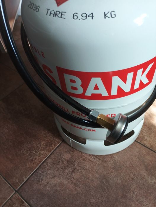 Sprzedam butlę gaz bank