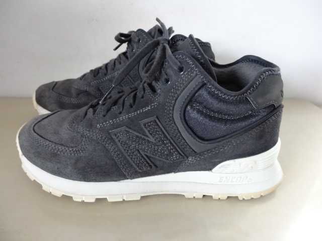 Buty NEW BALANCE WH574BB roz 37,5 OCIEPLANE Skóra Sportowe