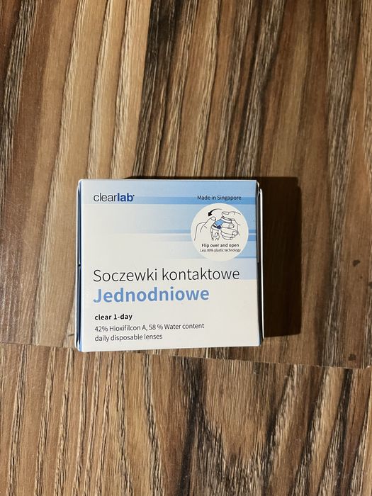 Soczewki jedno dniowe -3.00