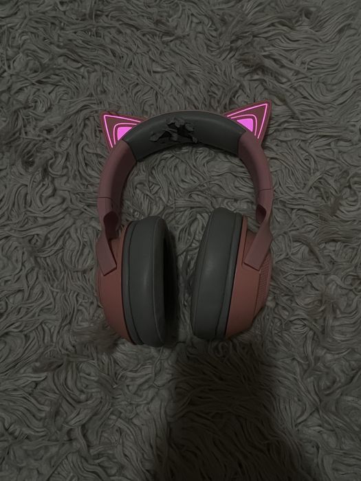 FONES GAMING RAZER kraken bt kitty edition (bluetooth)