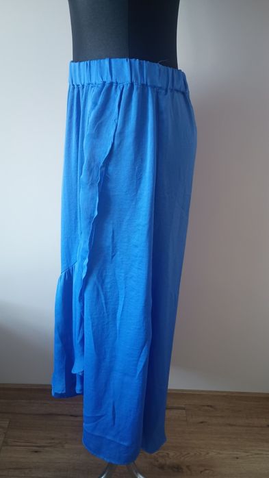 Chabrowa asymetryczna spódnica maxi Monnari r.38 M