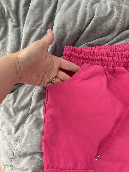 Штани Карго яскраво рожевого кольору