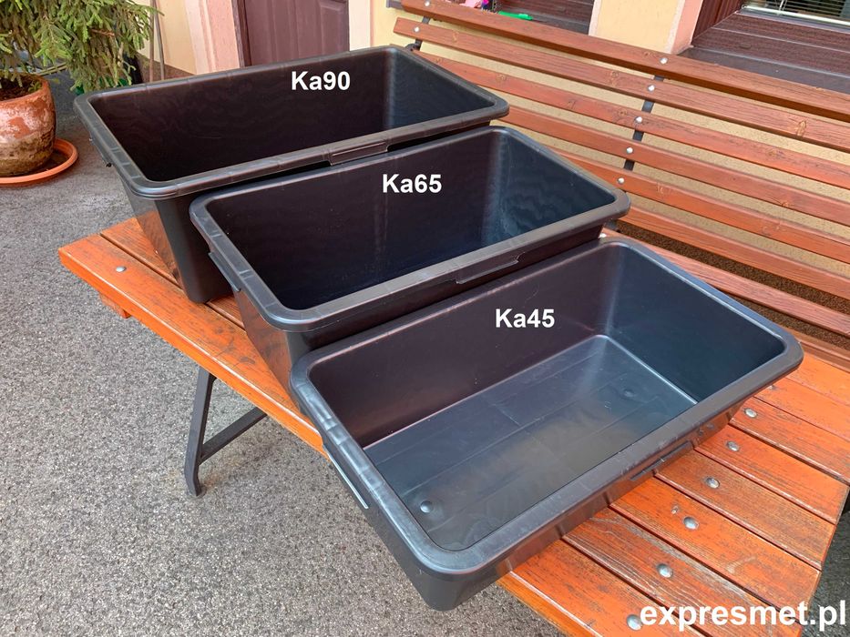 Kastra Pojemnik KALFAS kasta 45L 65L 90 L KUBEŁ WIADRO GOSPODARCZE PL!