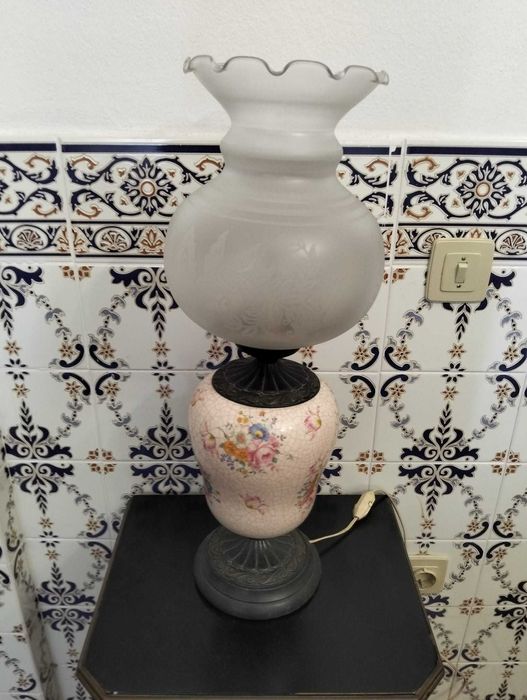 Candeeiro em casquinha de ovo