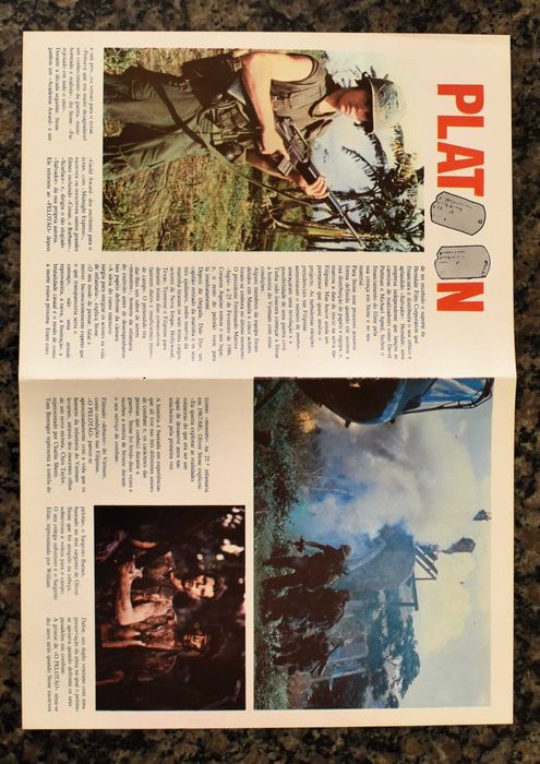 Cinema: Poster "Platoon" (1986)