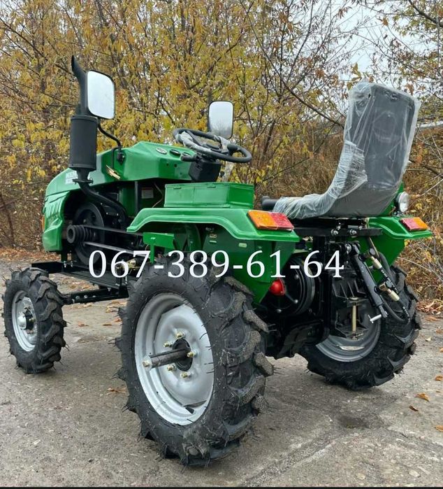 Мототрактор Кентавр 160B Плуг Фреза Дводиск зчепл Доставка безкоштовна