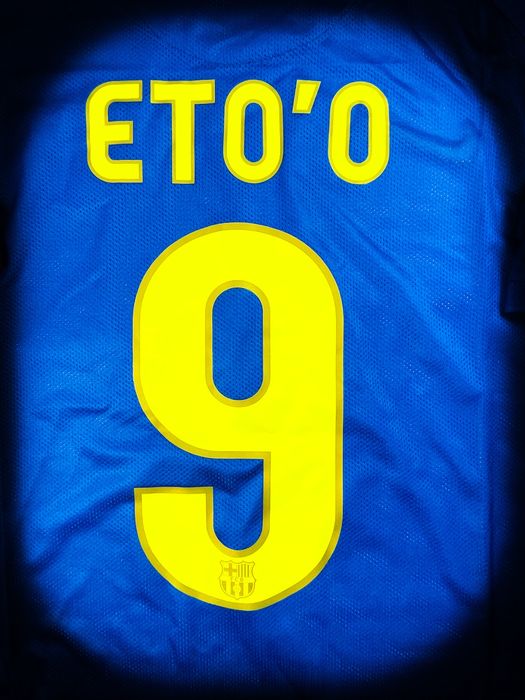 Unikalna T-shirt #9 Eto'o Barcelona Retro Koszulka Sezonu 08/09