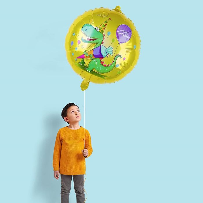 Zestaw dekoracji balonowych Dinozaury - girlanda - 30 el.